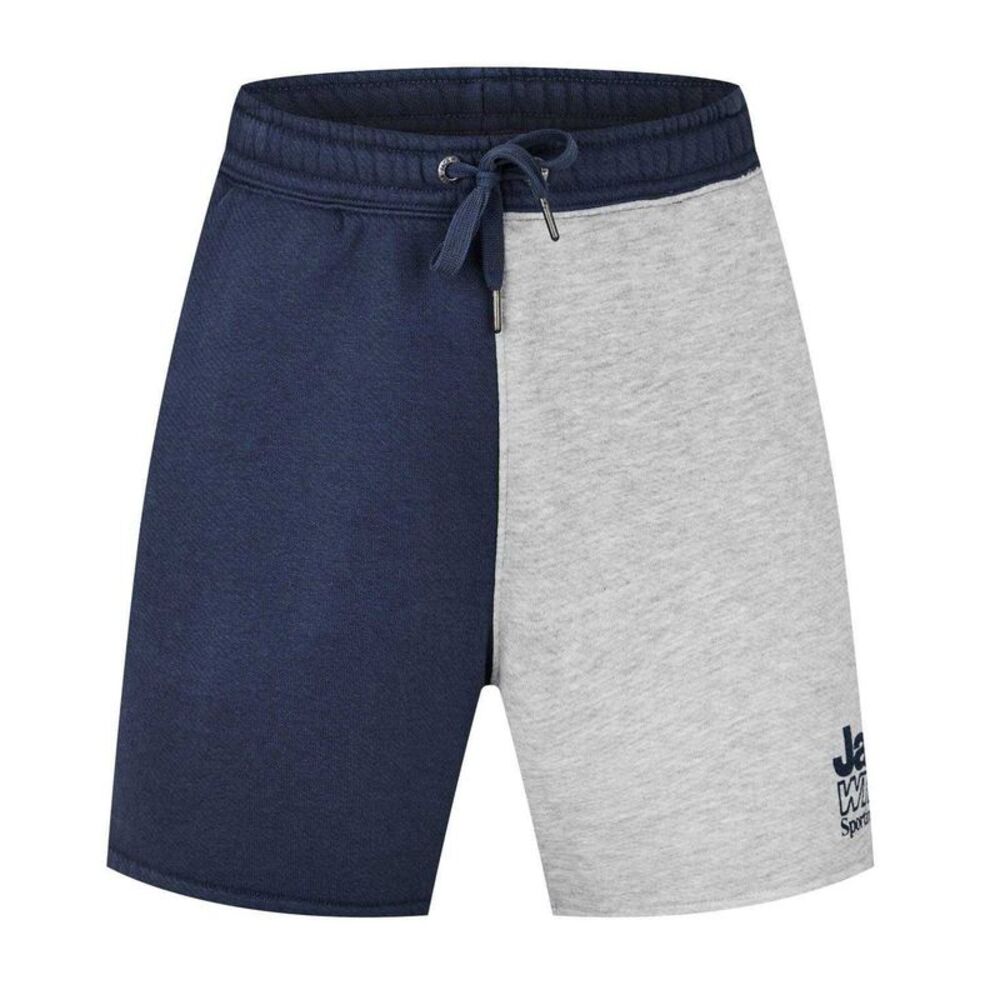 Jack Wills Mens Fleece Cut & Sew Sweat Shorts / Night Sky